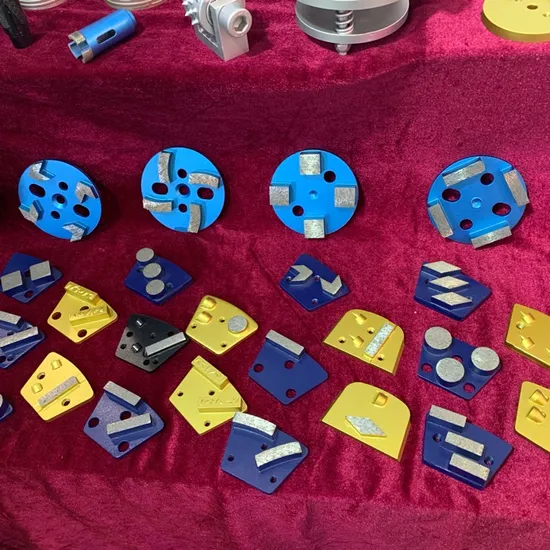 Joy Tech Diamond Cutting Tool Concrete Floor Grinding Wheel Abrasive Tooling 3 Inch Metal Bond Diamond Grinding Disc with 4 Segments (JOY-TP3-B4)