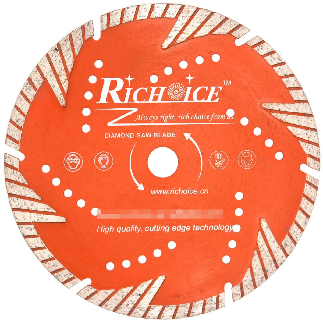 Richoice 115mm 22.23mm Cold Pressed Diamond Saw Blade for Cutting Marble Hardware Tools